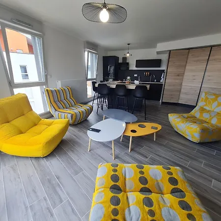 Contemporain 3 Avec Vue Sur Canal, Parking Et Internet A - Fr-1-584-343 * 낭시