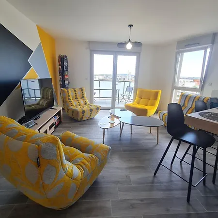 Contemporain 3 Avec Vue Sur Canal, Parking Et Internet A - Fr-1-584-343 아파트 *