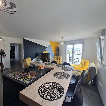 Contemporain 3 Avec Vue Sur Canal, Parking Et Internet A - Fr-1-584-343 * 낭시