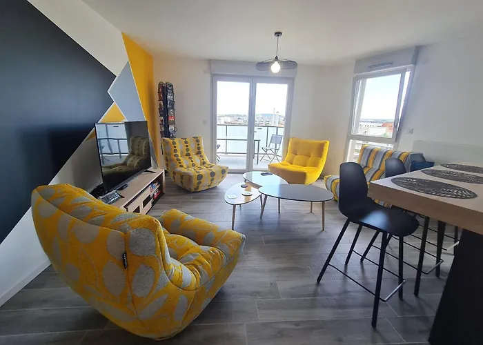 Contemporain 3 Avec Vue Sur Canal, Parking Et Internet à - Fr-1-584-343 Appartamento *